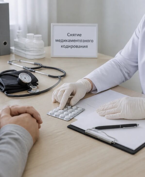 Снятие медикаментозного кодирования в Великом Новгороде от 5115 р. | Медзона